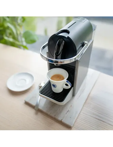 90 Capsule Caffè Borbone Magica Palermo Compatibili Nespresso in Alluminio ( Miscela Rossa ) -