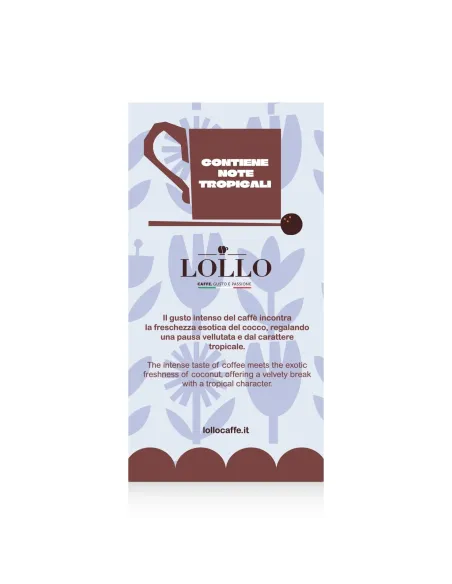 18 Cialde Lollo Caffè Golositè Coccolollo - Caffè al gusto di cocco