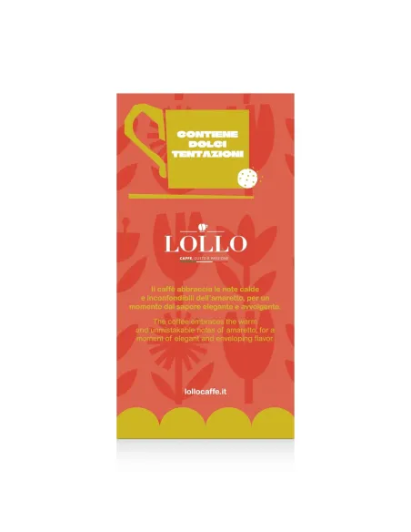 18 Cialde Lollo Caffè Golositè Lolloamaretto - Caffè al gusto amaretto