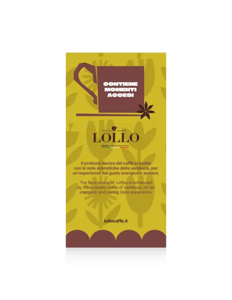 18 Cialde Lollo Caffè Golositè Lollosambuca - Caffè al gusto sambuca