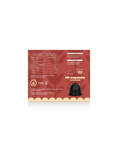 Caramelloso 10 Capsule Dolce Gusto - Sapori di mandorle, nocciole e ricordi di nonna