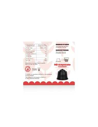 Coccoloso 10 Capsule Dolce Gusto - Note di cocco e cioccolato bianco