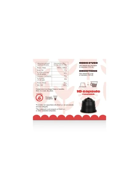 Coccoloso 10 Capsule Dolce Gusto - Note di cocco e cioccolato bianco