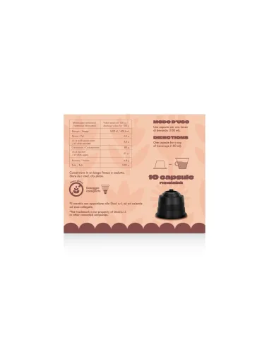 Nocciocao 10 Capsule Dolce Gusto - Bevanda al gusto nocciola e cioccolato