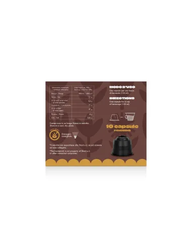 Polvere di Stelle 10 Capsule Dolce Gusto - Mix galattico di latte e biscotto al cacao