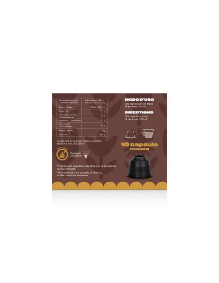 Polvere di Stelle 10 Capsule Dolce Gusto - Mix galattico di latte e biscotto al cacao