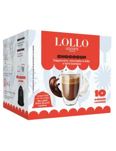 Chococup 10 Capsule Dolce Gusto - Cappuccino, cioccolato al latte