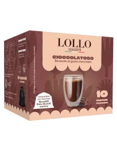 Cioccolatoso 10 Capsule Dolce Gusto - Bevanda al gusto cioccolato