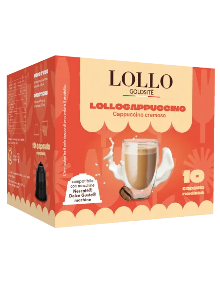 LolloCappuccino 10 Capsule Dolce Gusto - Cappuccino cremoso