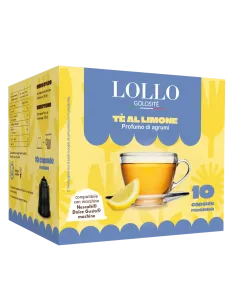 Tè al Limone 10 Capsule Dolce Gusto - Profumo di agrumi