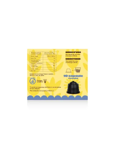Tè al Limone 10 Capsule Dolce Gusto - Profumo di agrumi