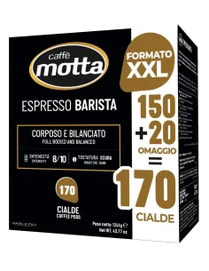 Espresso Barista Caffè Motta 150 Cialde +20 OMAGGIO