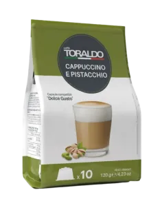 Cappuccino e Pistacchio Nescafè Dolce Gusto Caffè Toraldo 10 Capsule