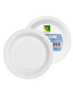 Piatti Piani Riutilizzabili Ø22