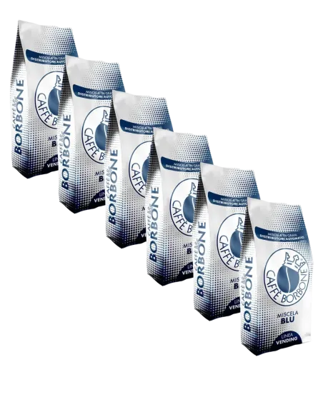 6Kg Caffè Borbone Grani Miscela Blu
