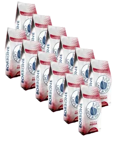 12Kg Caffè Borbone Grani Miscela Rossa