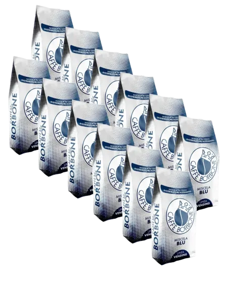 12Kg Caffè Borbone Grani Miscela Blu