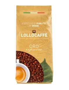 1Kg Caffè in Grani Lollo Miscela Oro - Qualità Premium per Espresso Perfetto
