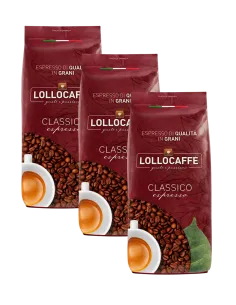 3Kg Caffè Lollo Grani Miscela Classica