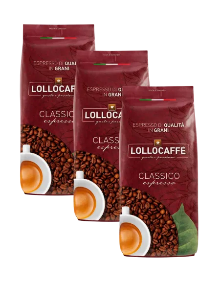 3Kg Caffè Lollo Grani Miscela Classica