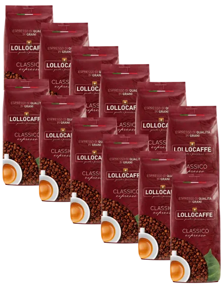 12Kg Caffè Lollo Grani Miscela Classica
