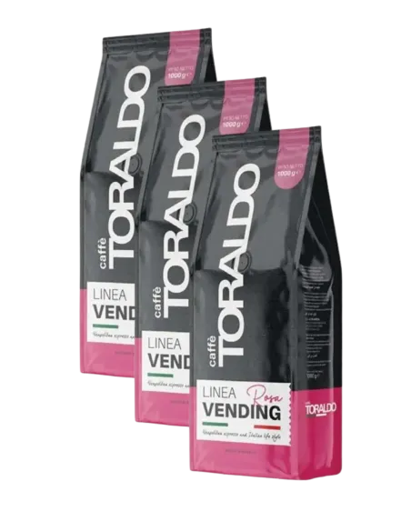 3Kg Grani Toraldo caffè Vending Miscela Rossa