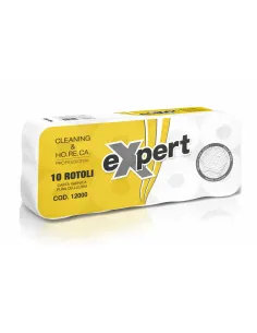 Carta Igienica Expert 10 Rotoli - 2 Veli Pura Cellulosa