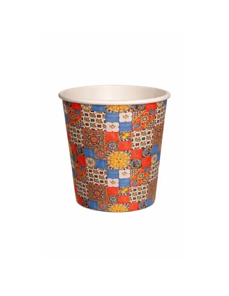1000 Bicchierini di Carta 180ml Maiolica D1 - Perfetti per il Tuo Caffè