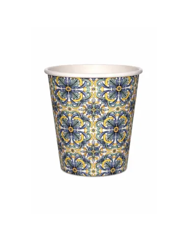 1000 Bicchierini di Carta 180ml Maiolica D2 - Perfetti per il Tuo Caffè