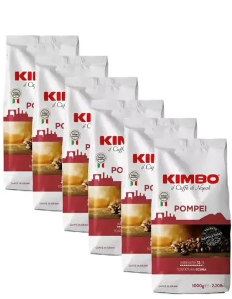 6Kg Grani Kimbo Espresso Miscela Pompei