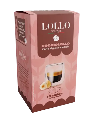 18 Cialde Lollo Caffè Golositè Nocciolollo