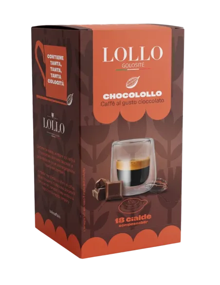 18 Cialde Lollo Caffè Golositè Chocolollo caffè al gusto cioccolata
