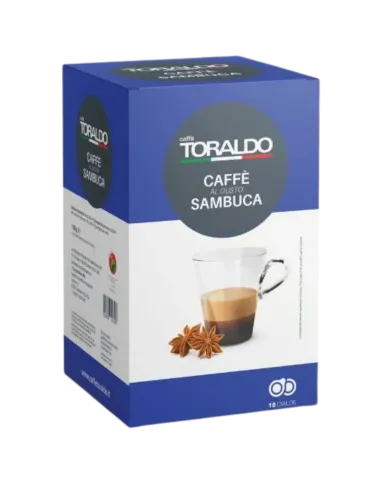 18 Cialde Caffè Toraldo Caffè al gusto Sambuca