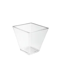 6 Coppette Trasparenti 200 ml – Monouso in Plastica Rigida | Ideali per Dessert