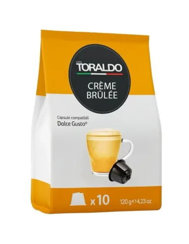 Crème Brulèe Nescafè Dolce Gusto Caffè Toraldo 10 Capsule