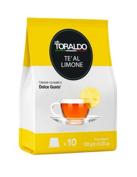 Tè al Limone Nescafè Dolce Gusto Caffè Toraldo 10 Capsule