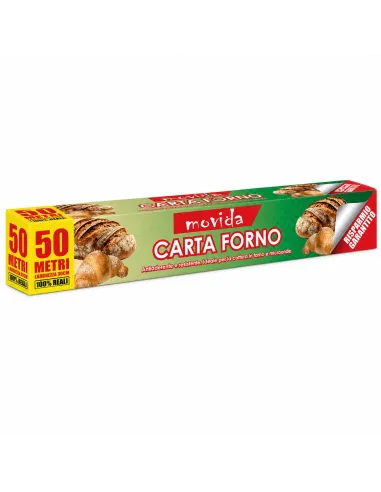 Carta Forno in Rotolo 50 mt - larghezza foglio 30 cm