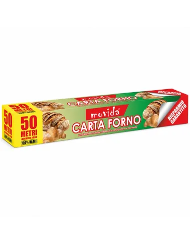 Carta Forno in Rotolo 50 mt - larghezza foglio 40 cm