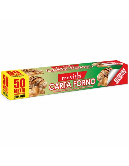 Carta Forno in Rotolo 50 mt - larghezza foglio 40 cm
