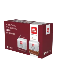 108 Iperespresso Capsule illy tostato 5x Intenso, 1x Brasile