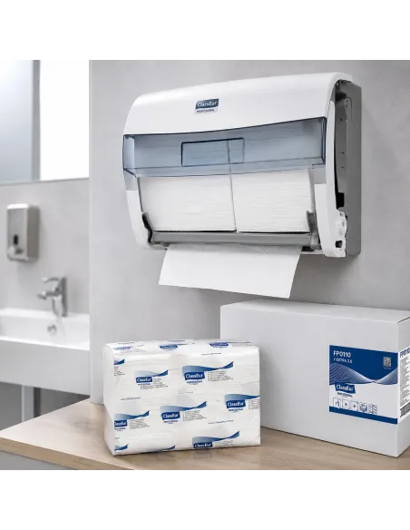 Asciugamani piegati a V - EXTRA 2.0 ClassEur Professional – 3000 pezzi