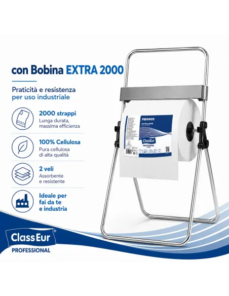 Bobina Industriale EXTRA 2000 ClassEur Professional - 1 Rotolo