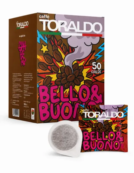 50 Cialde Caffè Toraldo Miscela Cremosa