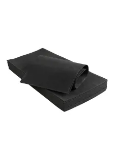 25 Pezzi Tovaglie in TNT 100x100cm Nero