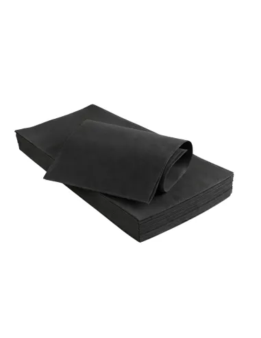 25 Pezzi Tovaglie in TNT 100x100cm Nero