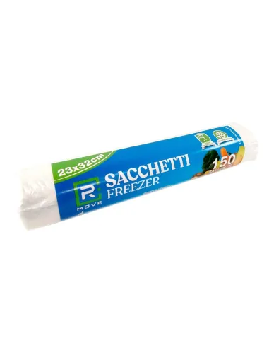 150 Sacchetti Gelo - Congelatore - 23x32cm Trasparenti - Conservazione Ottimale