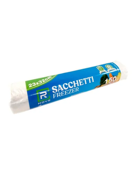 150 Sacchetti Gelo - Congelatore - 23x32cm Trasparenti - Conservazione Ottimale