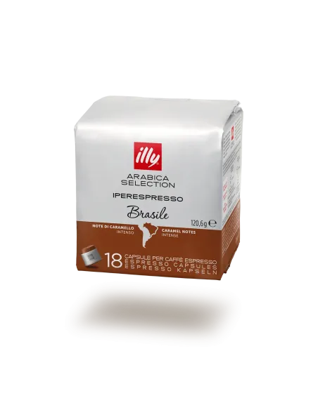 18 Iperespresso Capsule illy tostato Brasile