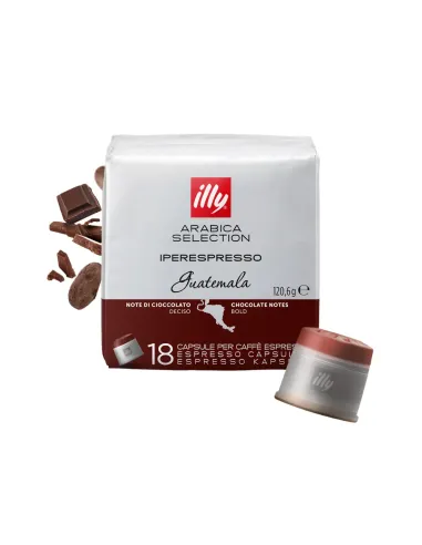 18 Iperespresso Capsule illy tostato Guatemala