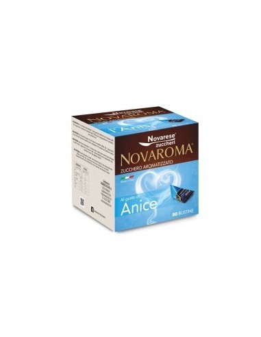 Novaroma Anice zucchero aromatizzato 80 Bustine
